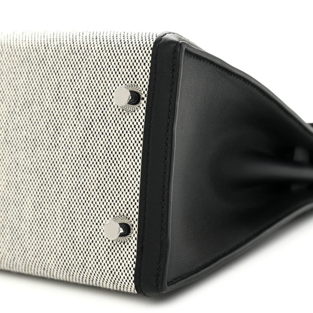 Toile H Swift Kelly Sellier 25 Ecru Black