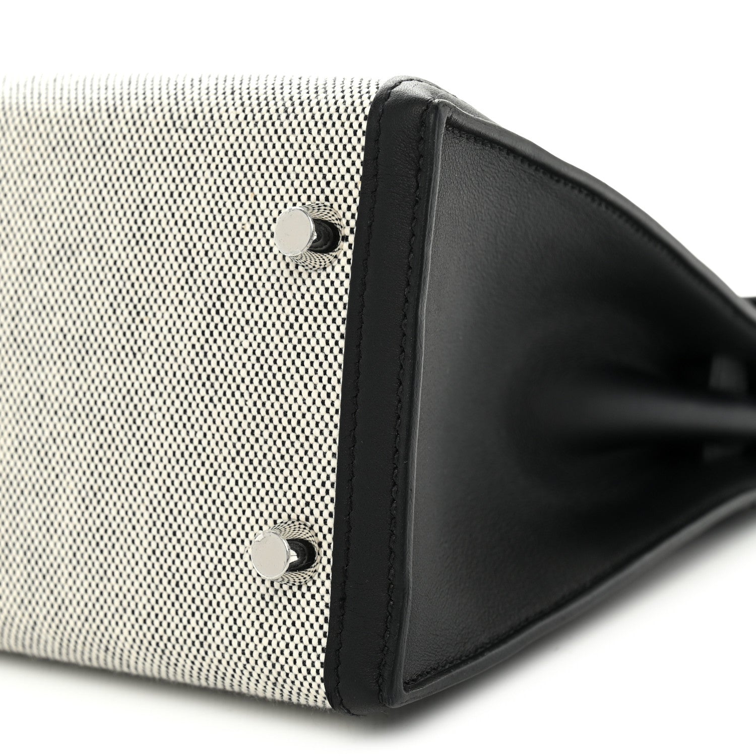 Toile H Swift Kelly Sellier 25 Ecru Black