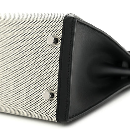 Toile H Swift Kelly Sellier 25 Ecru Black