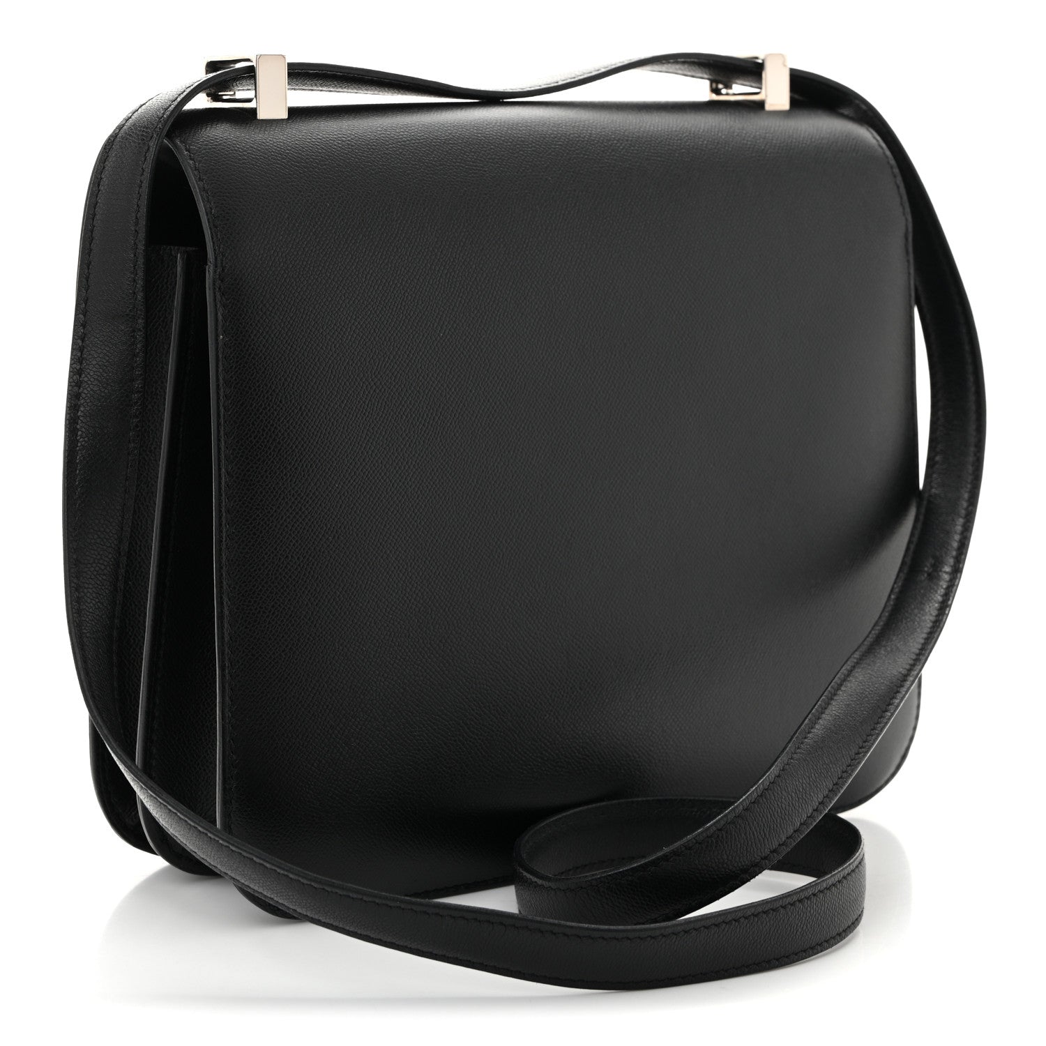 Madame Calfskin Lizard Constance 24 Black Ombre