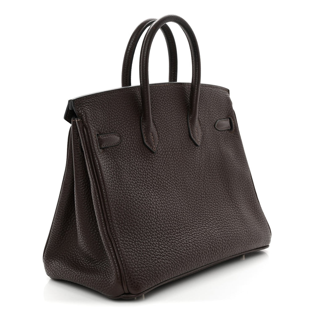 Togo Birkin 25 Chocolate