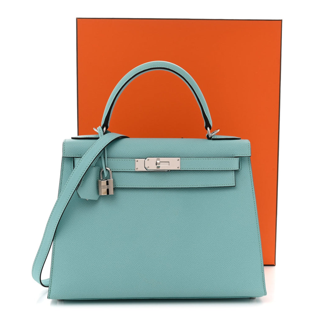 Epsom Kelly Sellier 28 Bleu Atoll