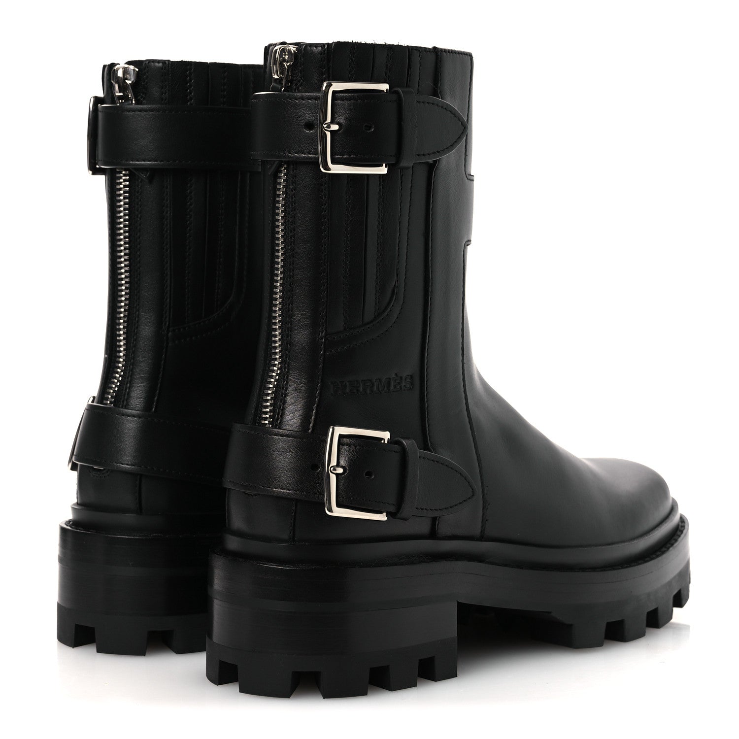 Calfskin Womens Jaimy Ankle Boots 36 Black