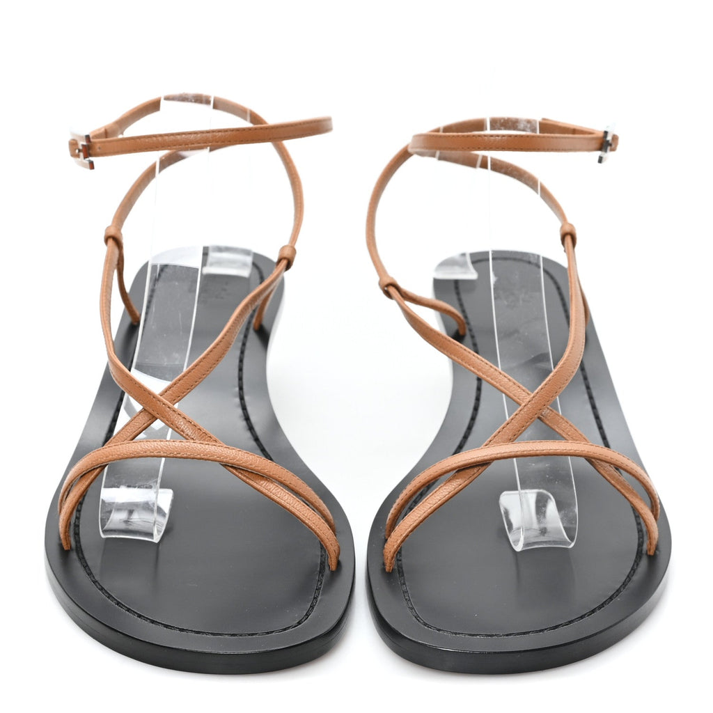 Calfskin Muse 40 Sandal 40 Natural