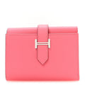 Epsom Tri-Fold Compact Bearn Wallet Rose Lipstick