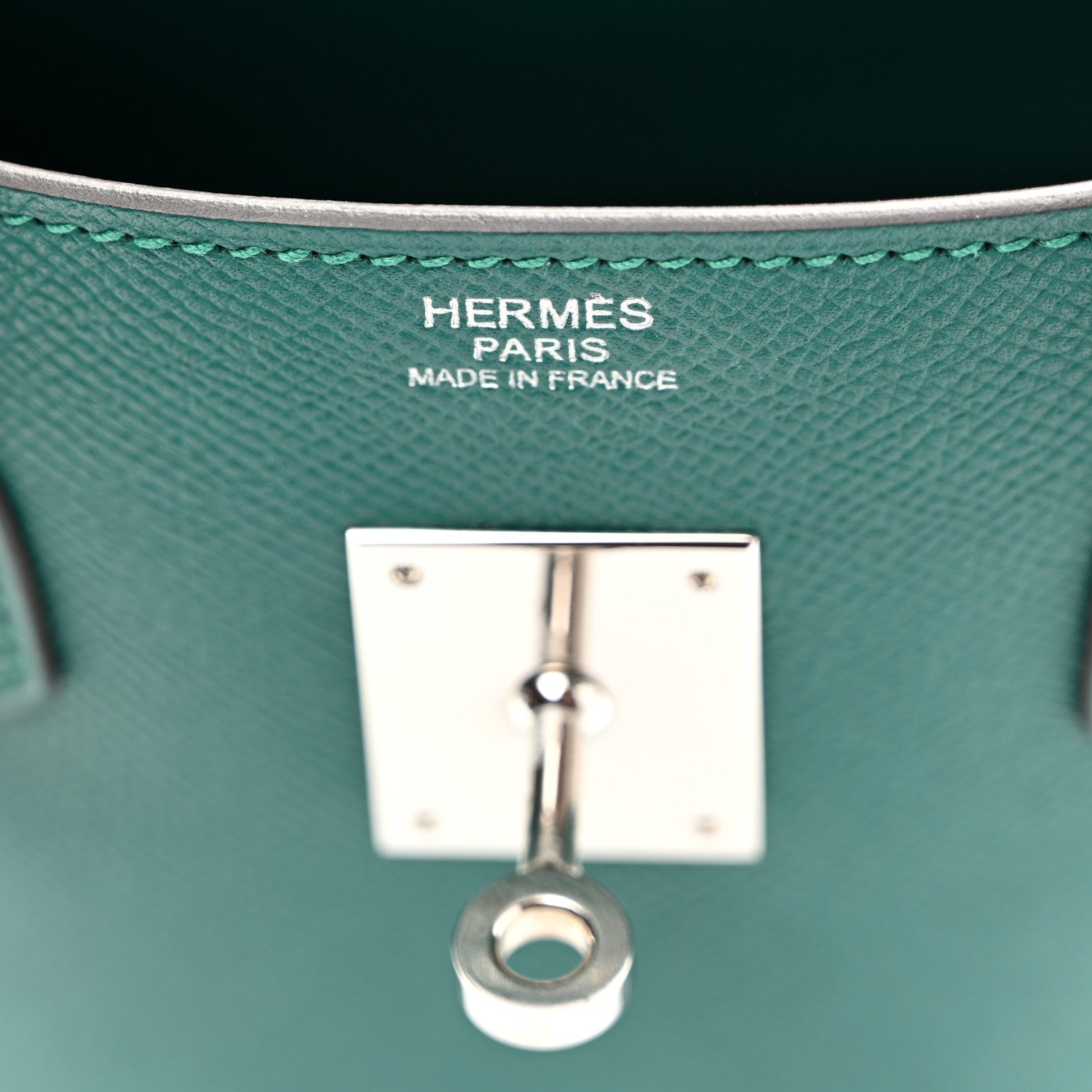 Epsom Birkin 30 Malachite