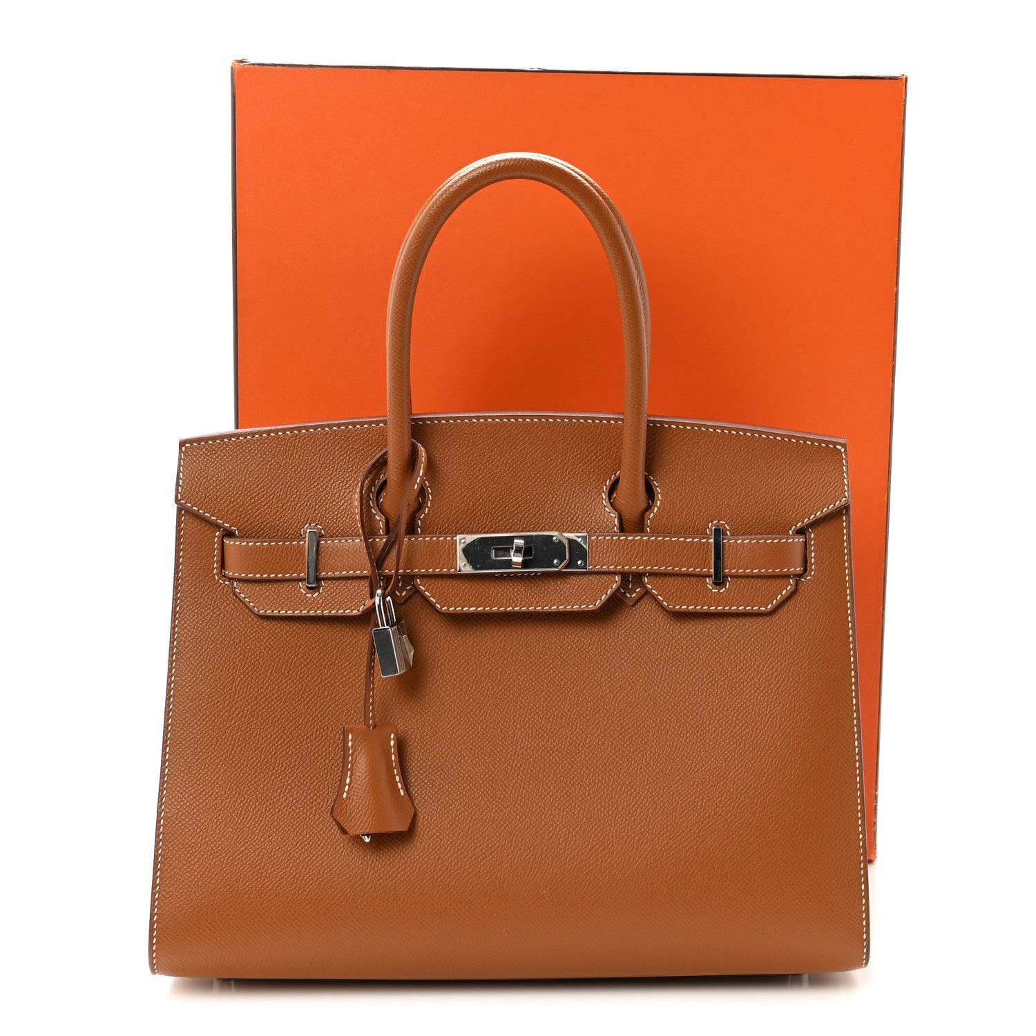Epsom Birkin Sellier 30 Gold