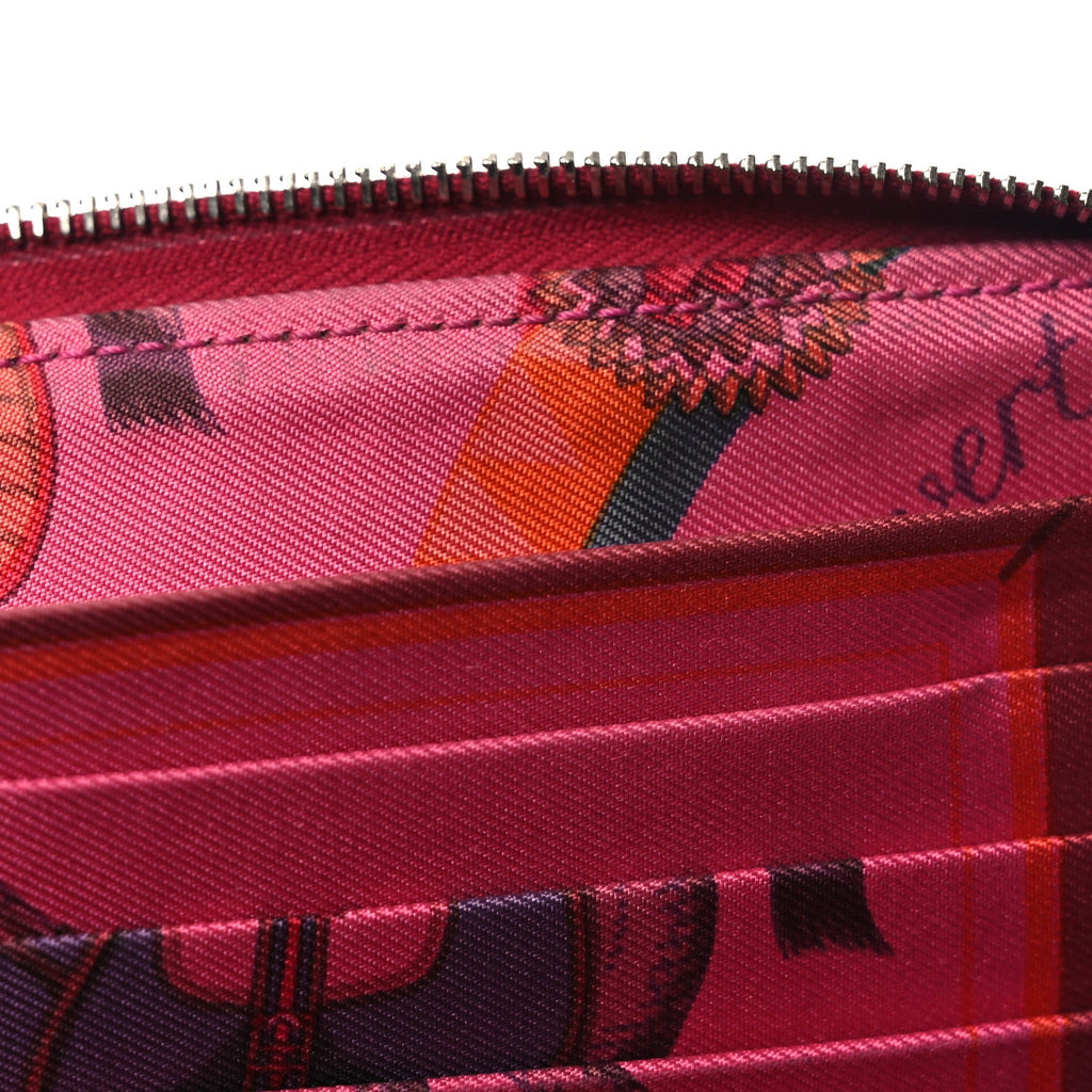 Epsom Silk'In Wallet Capucine