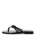 Calfskin Miss Sandals 37 Black