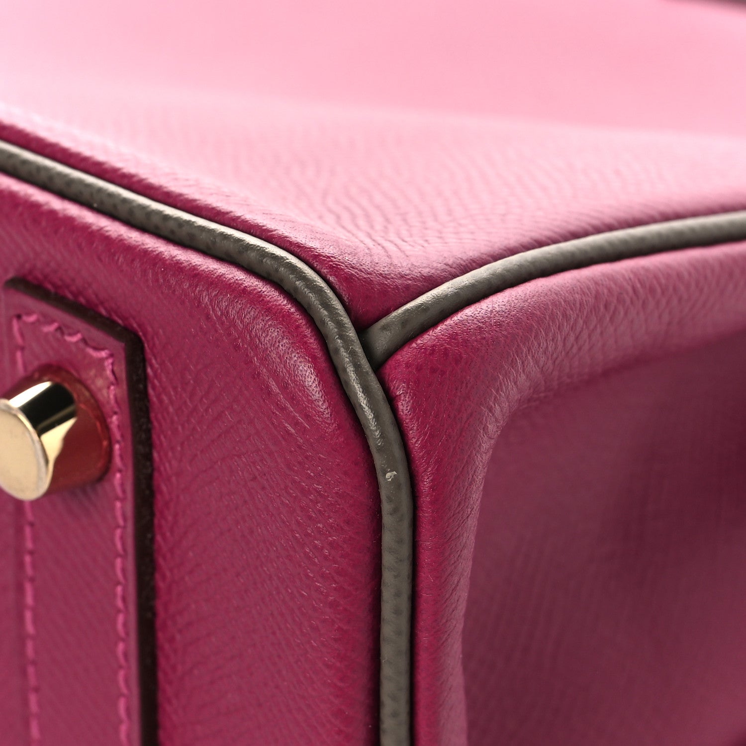 Epsom Horseshoe Birkin 30 Rose Poupre Etain