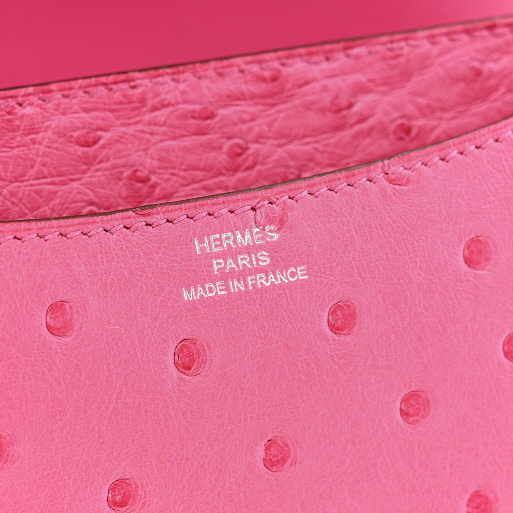 Ostrich Constance 18 Rose Tyrien