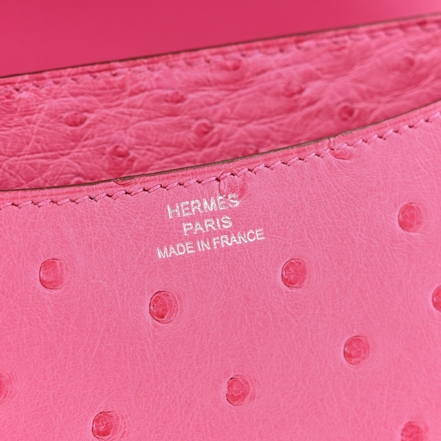 Ostrich Constance 18 Rose Tyrien