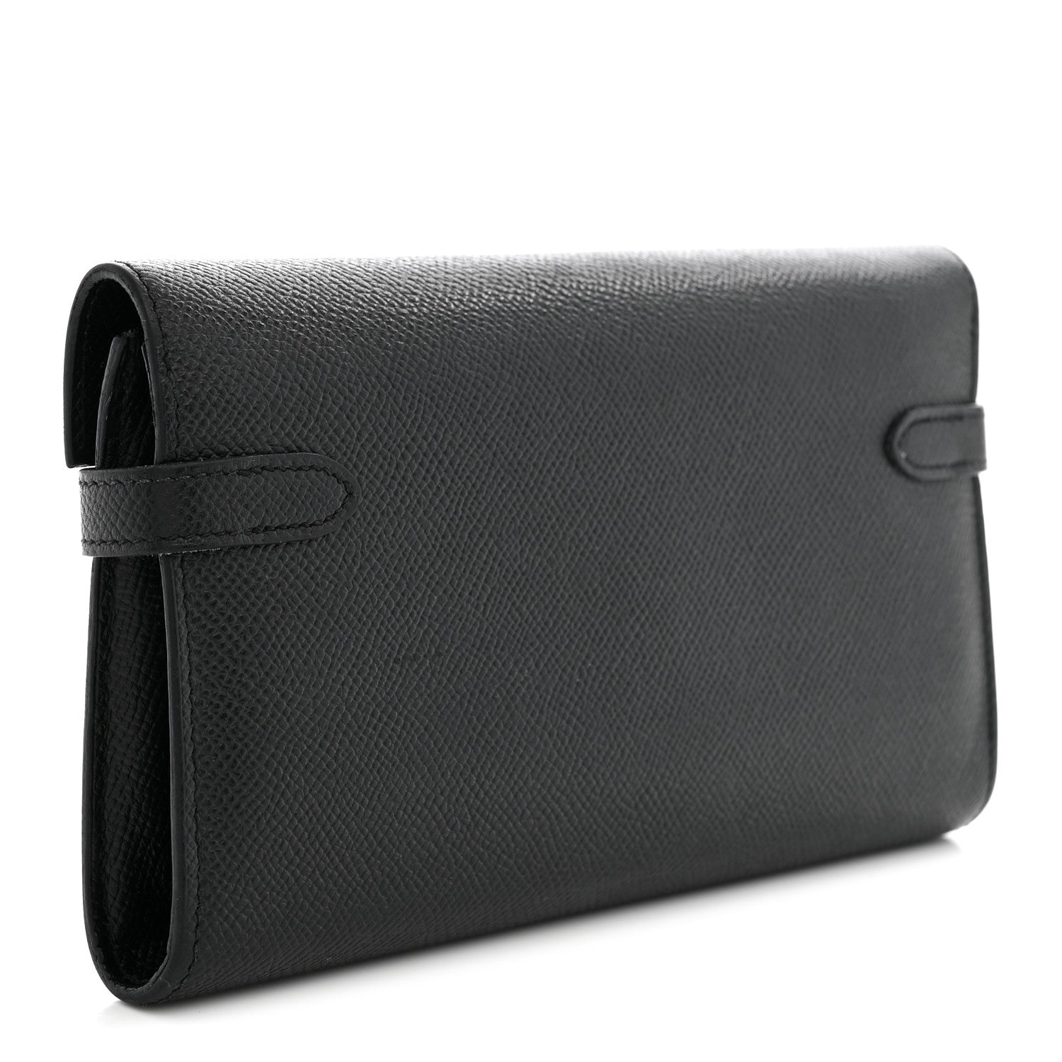 Epsom Kelly Longue Wallet Black