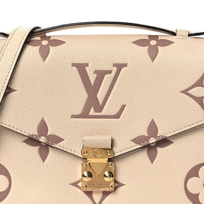 Empreinte Monogram Giant Pochette Metis Creme Bois De Rose