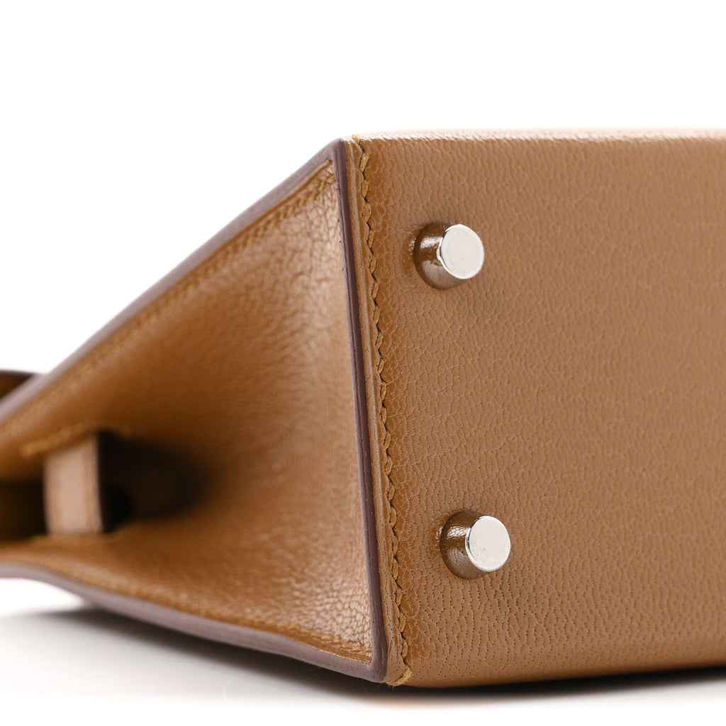 Chevre Chamkila Clou de Coeur Mini Kelly Sellier 20 Bronze Dore