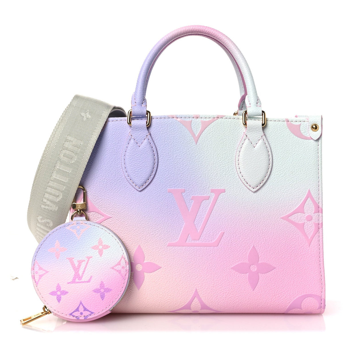 Monogram Giant Spring In The City Onthego PM Sunrise Pastel