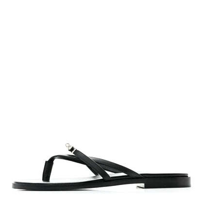 Calfskin Miss Sandals 35 Black