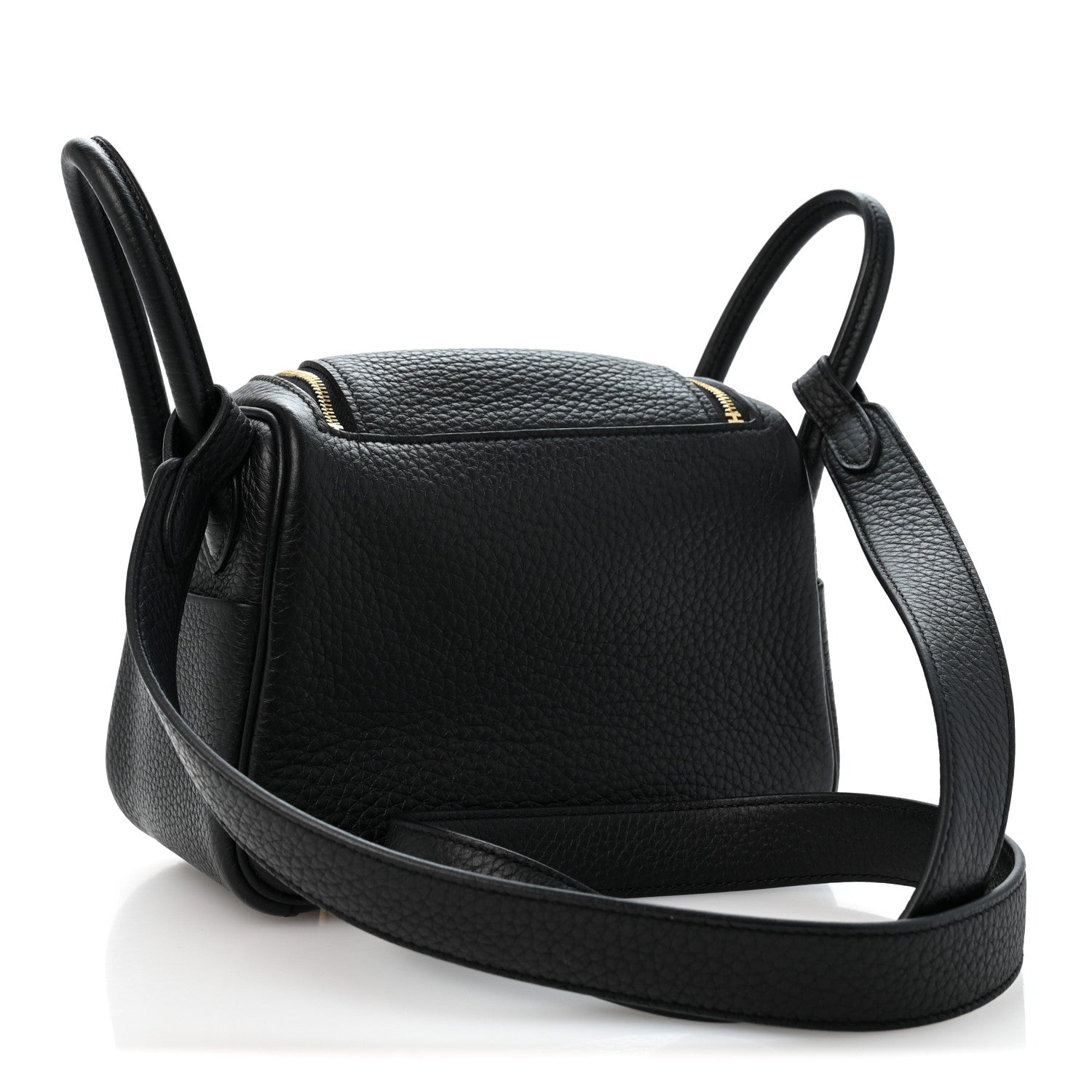 Taurillon Clemence Mini Lindy 20 Black