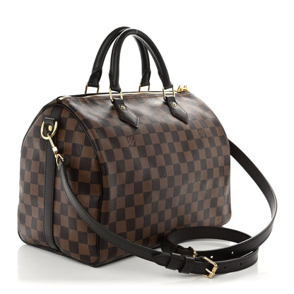 Damier Ebene Speedy Bandouliere 30