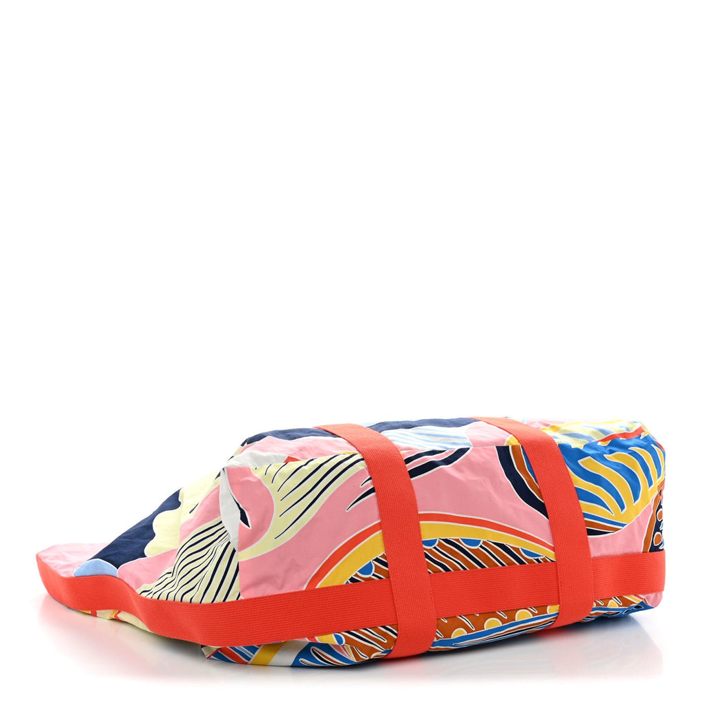 Cotton Traffic Jam Beach Bag Marine Rose
