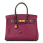 Epsom Horseshoe Birkin 30 Rose Poupre Etain
