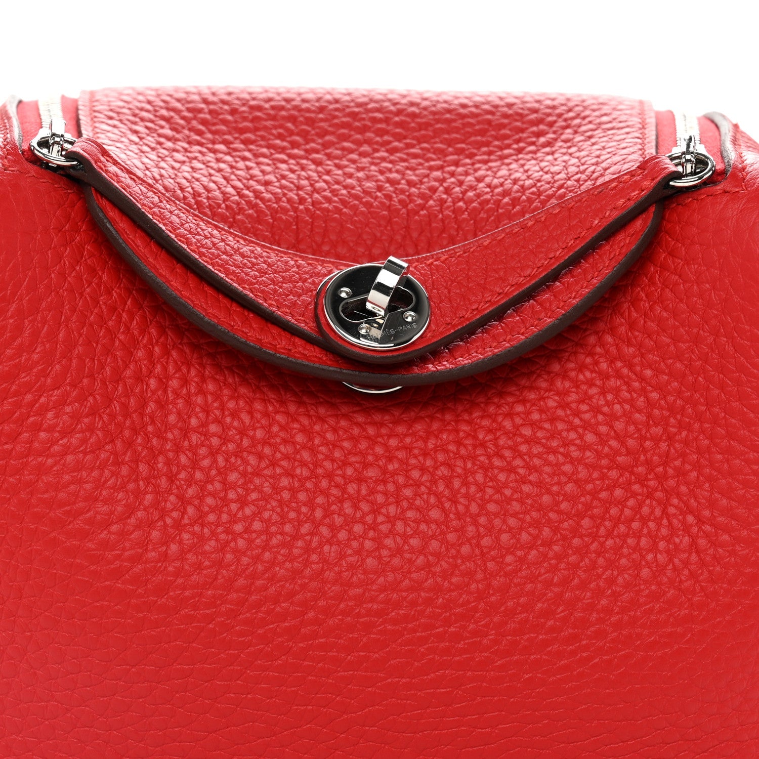 Taurillon Clemence Mini Lindy 20 Rouge Radieux