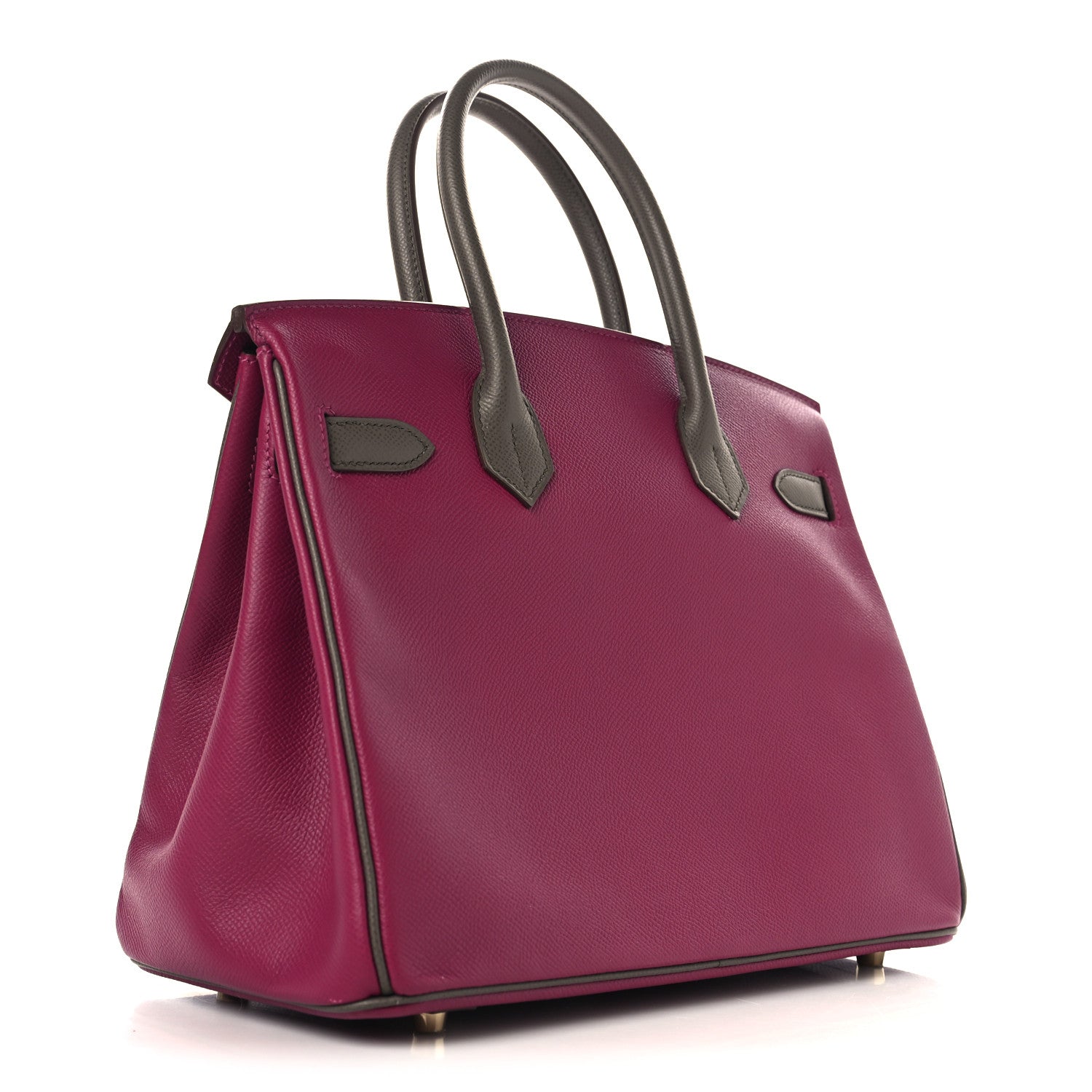 Epsom Horseshoe Birkin 30 Rose Poupre Etain
