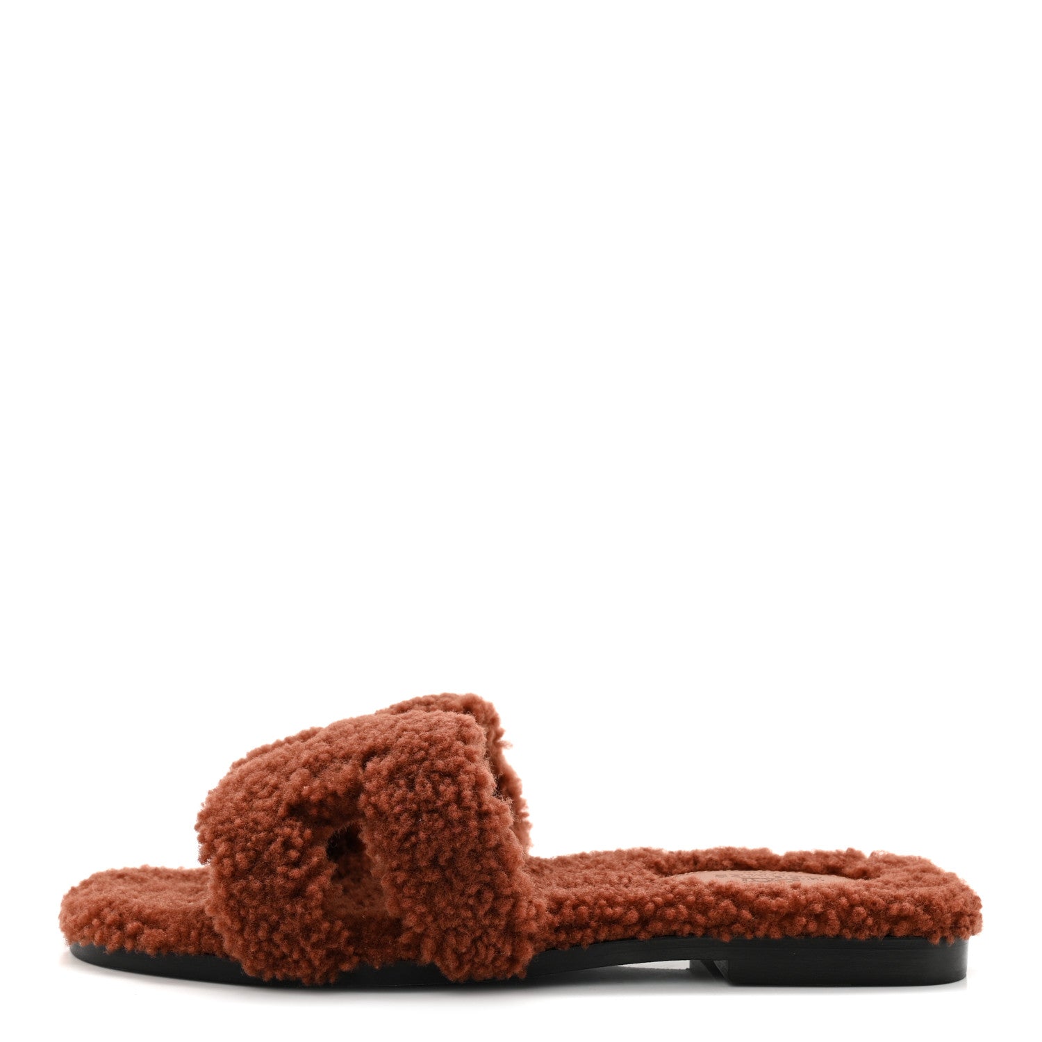 Woolskin Oran Sandals 37 Cognac
