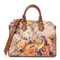 Metallic Monogram LV Garden Speedy Bandouliere 25 Gold