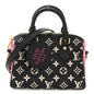 Empreinte Monogram Spring in the City Speedy Bandouliere 20 Black White Pink