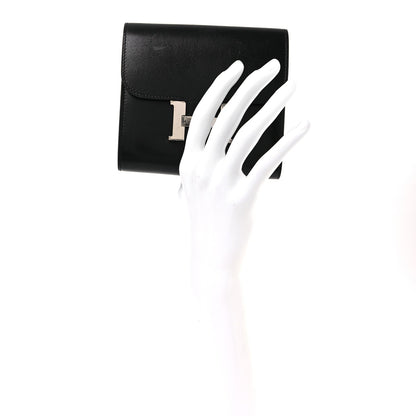 Box Constance Short Wallet Black