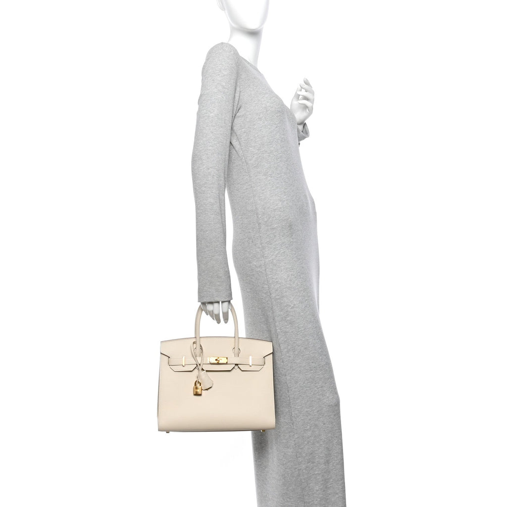 Epsom Birkin Sellier 30 Craie