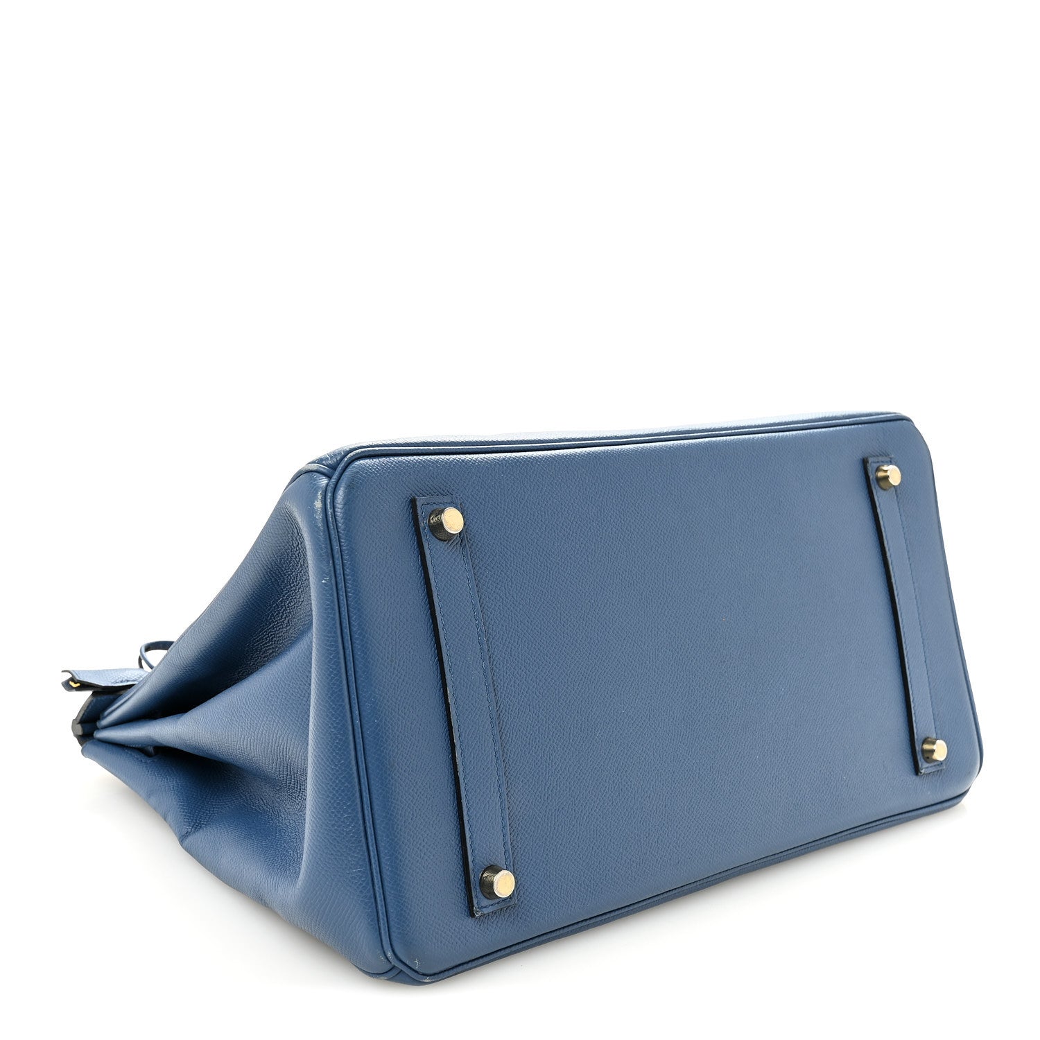 Epsom Birkin 35 Bleu Agate