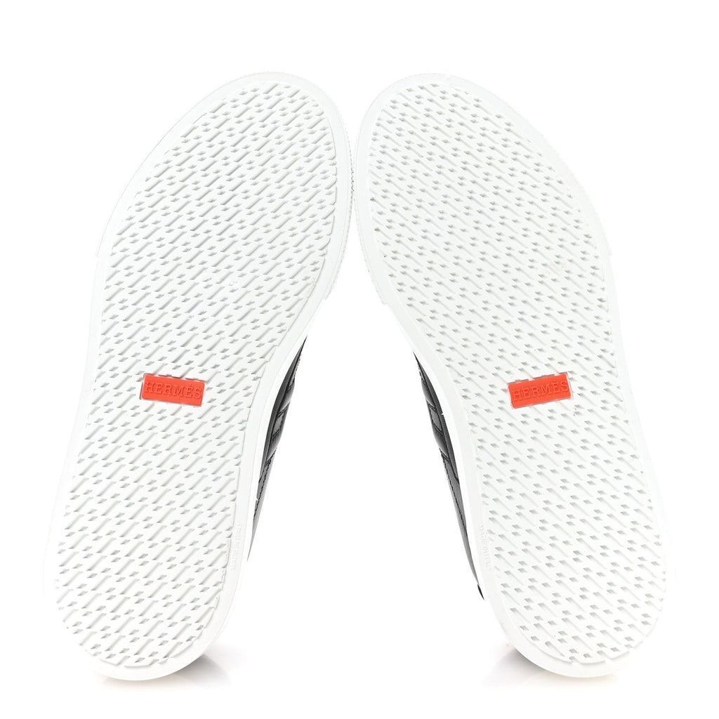 Calfskin Deep Sneakers 36 Black