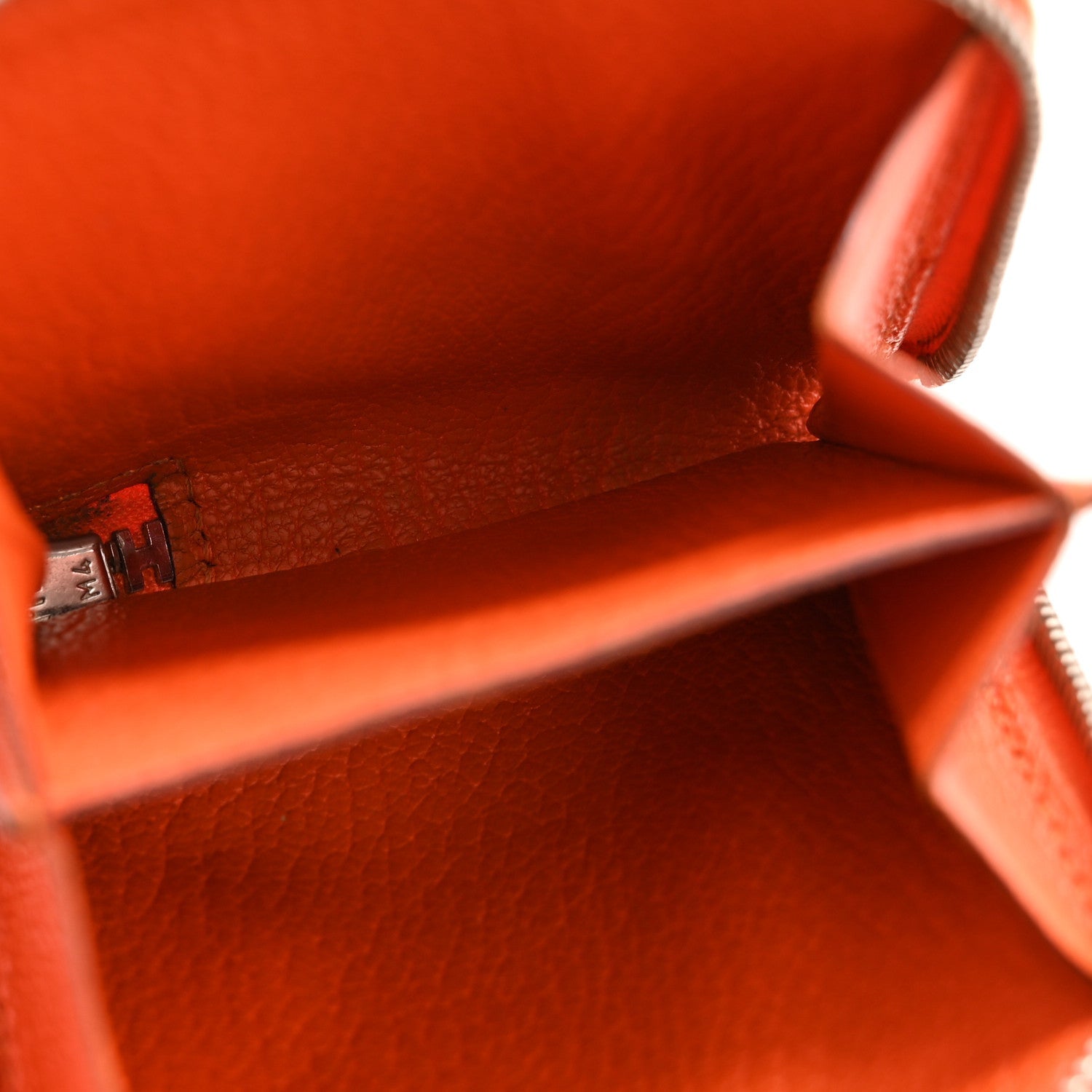 Chevre Mysore Compact Azap Wallet Orange