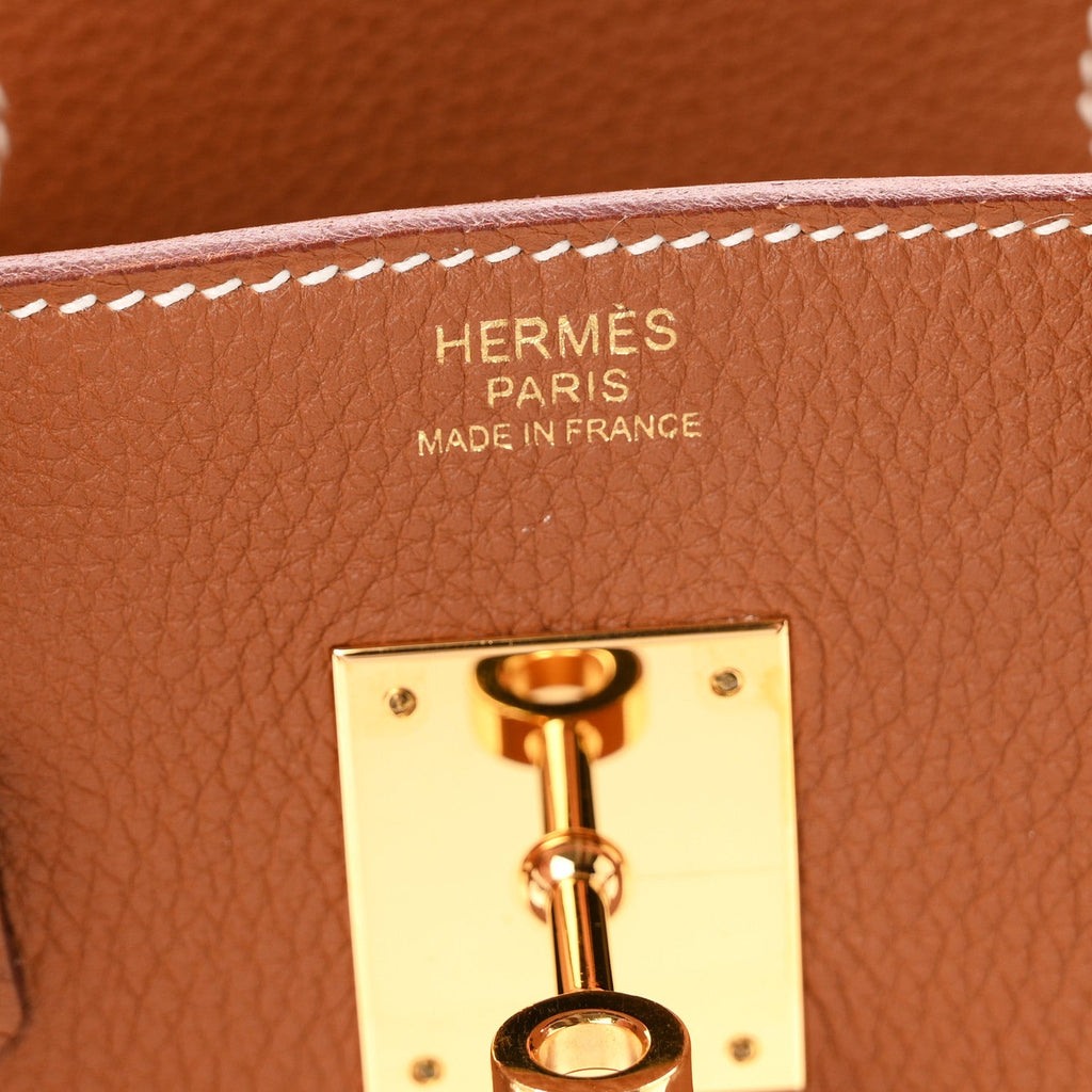Togo Birkin 30 Gold