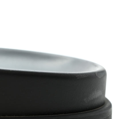 Techno Fringed H Canvas Caflskin Womens Chypre Sandals Prunoir Black