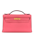 Swift Kelly Pochette Clutch Rose Azalee