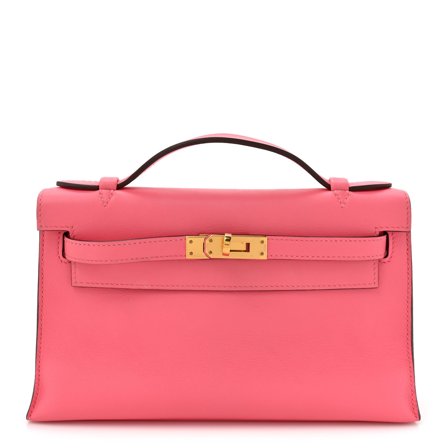 Swift Kelly Pochette Clutch Rose Azalee