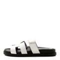 Calfskin Womens Chypre Sandals 38.5 White