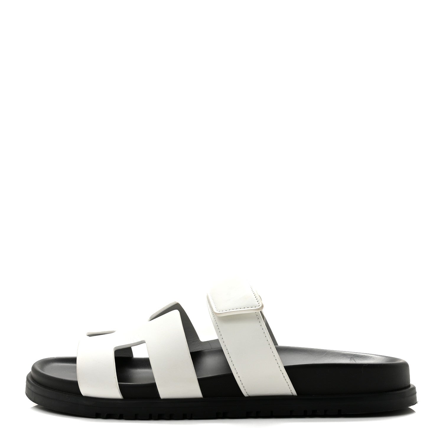 Calfskin Womens Chypre Sandals 38.5 White