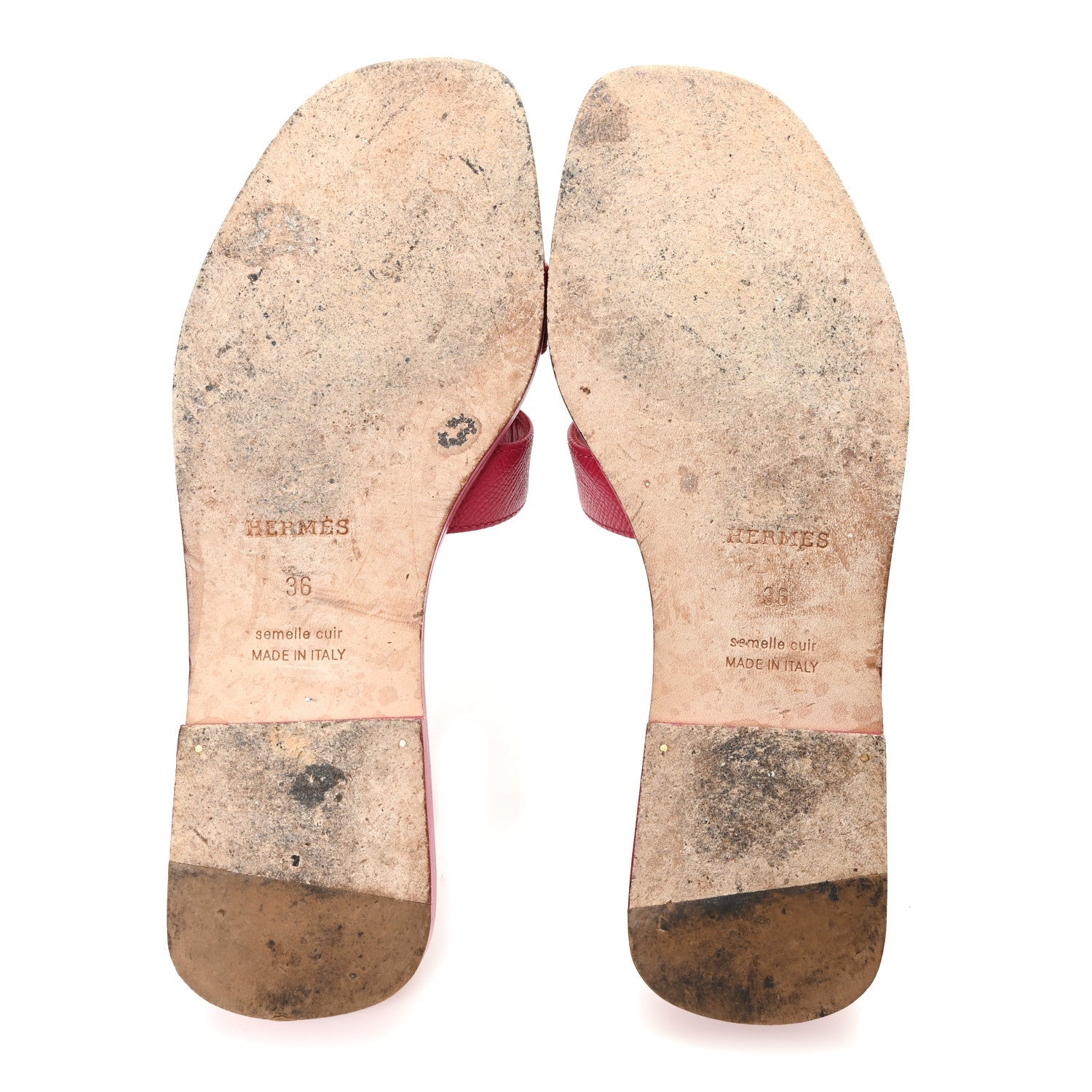 Epsom Oran Sandals 36 Rose FRAMBOISE