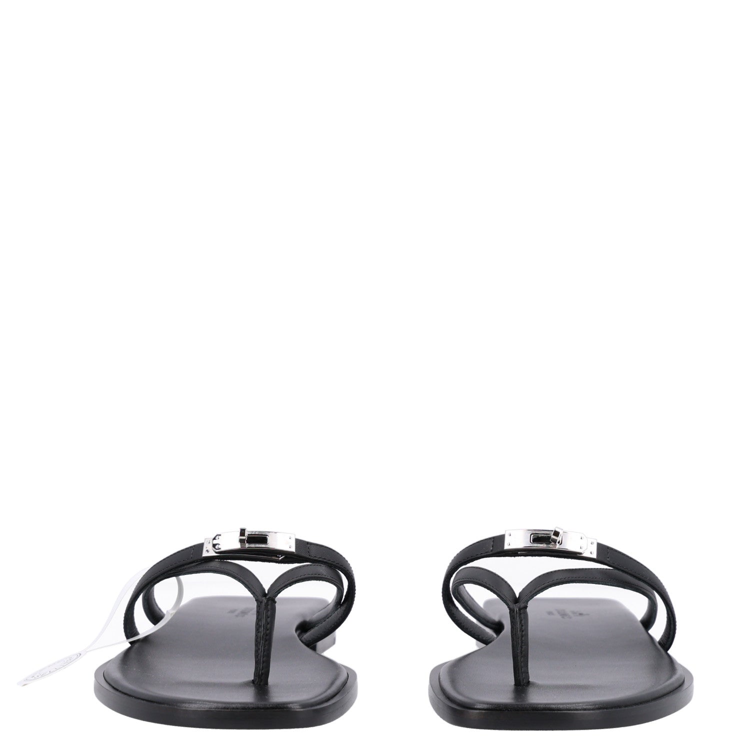 Calfskin Miss Sandals 39 Black