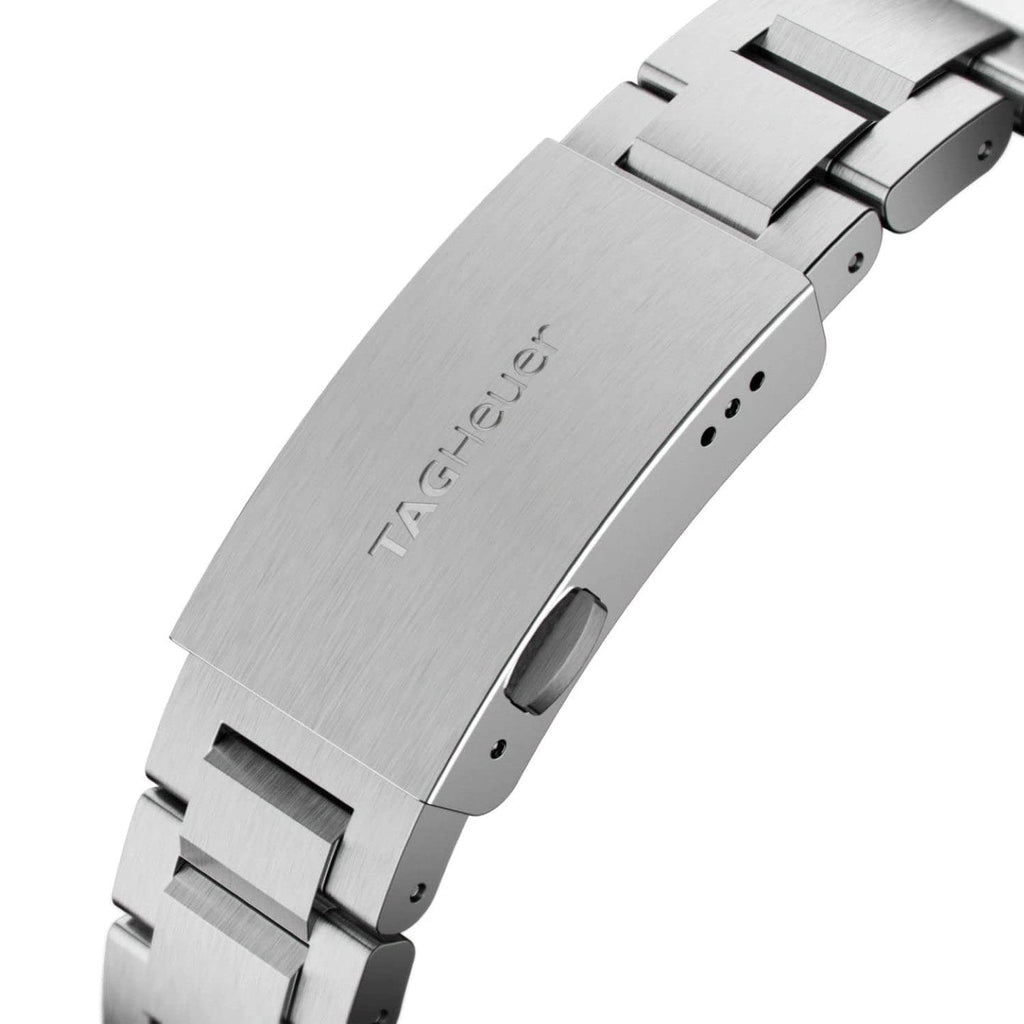 Tag Heuer Aquaracer GMT Calibre 6 Automatic Blue Dial Silver Steel Strap Watch for Men - WAY201T.BA0927