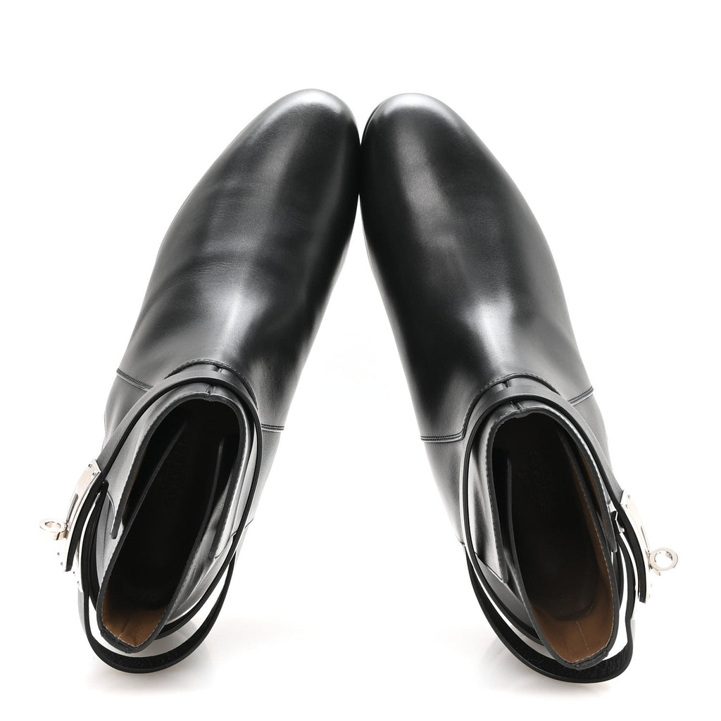 Calfskin Neo Low Boots 41 Black