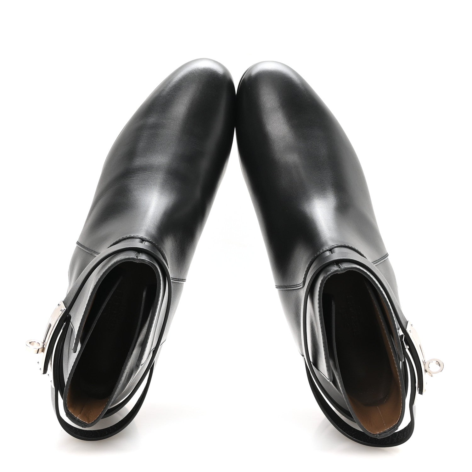 Calfskin Neo Low Boots 41 Black