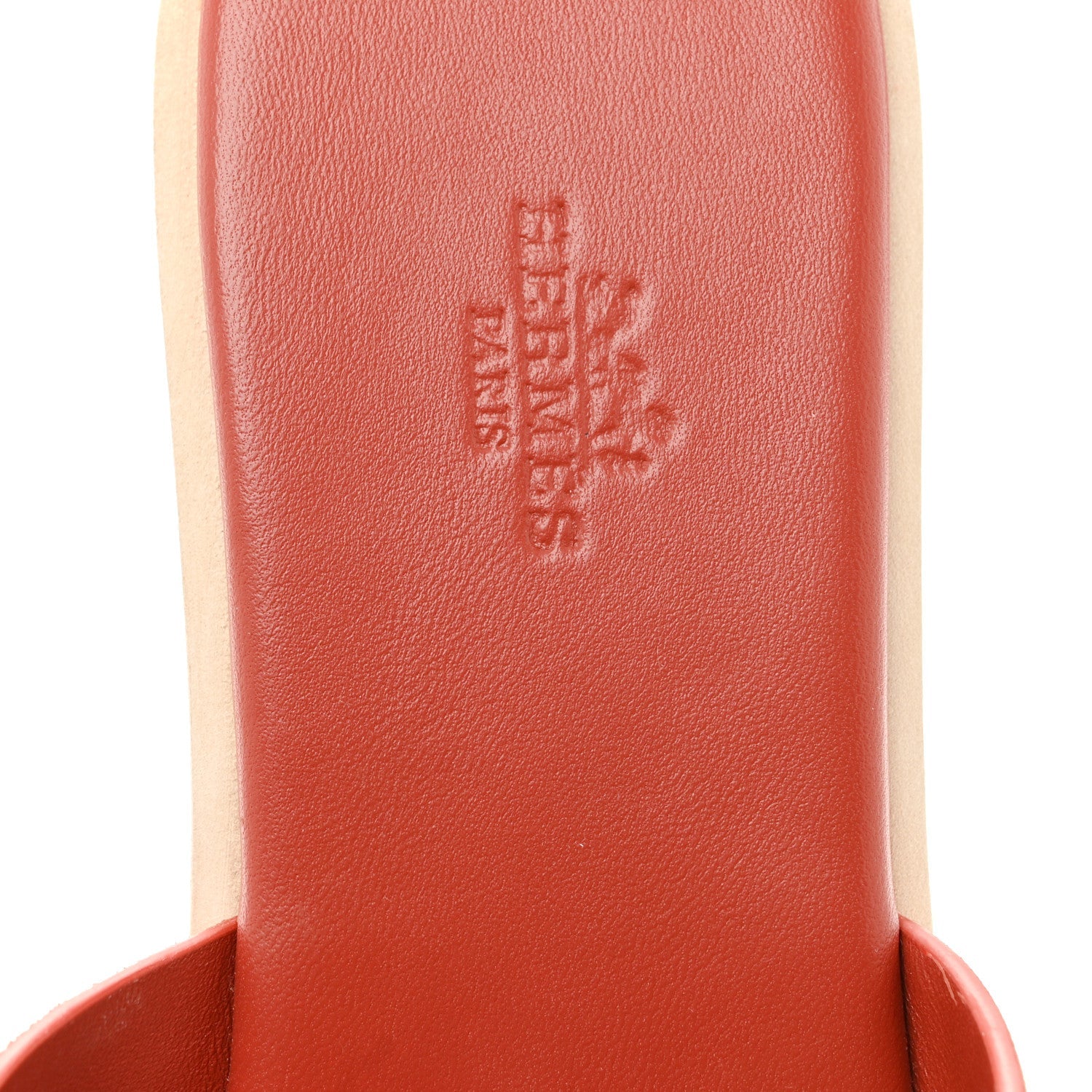 Suede Goatskin Cork Eze 30 Sandals 40 Orange Brulee
