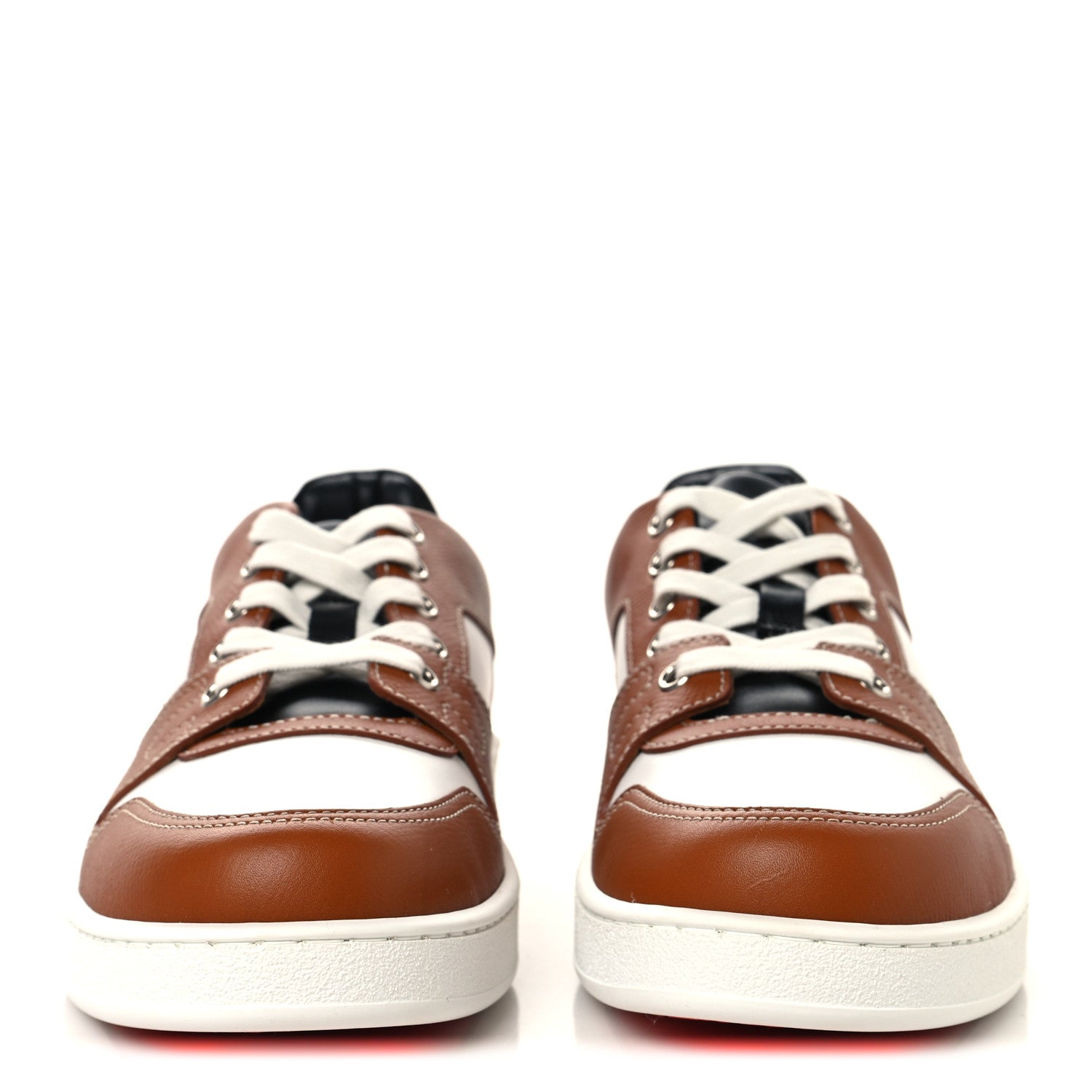 Heritage Epsom Calfskin Womens Free Sneakers 36 Natural Multicolor
