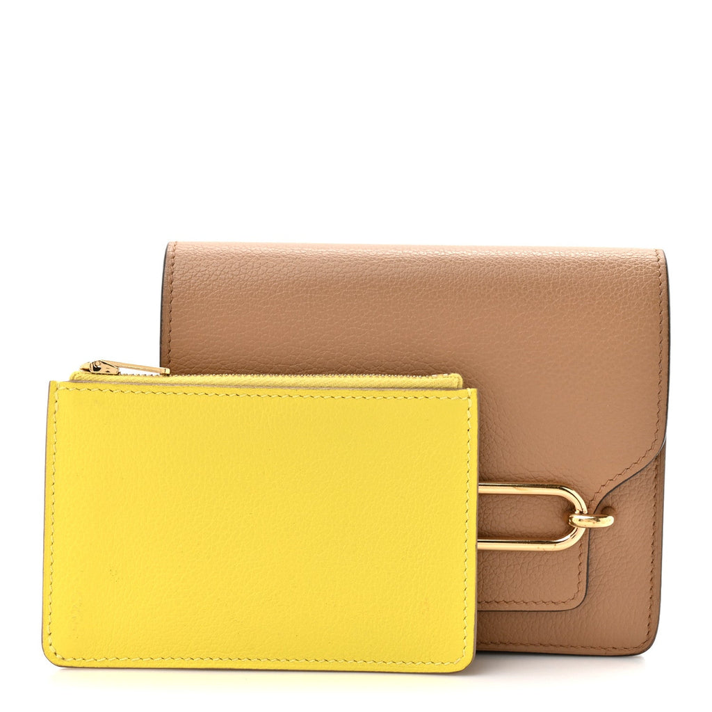 Evercolor Bi-color Roulis Slim Wallet Chai Lime