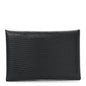 Lizard Calvi Card Case Black